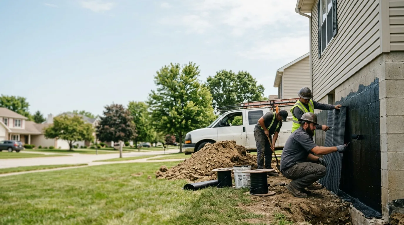 Basement Waterproofing in Fults, IL near me